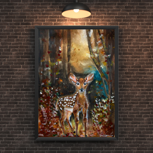 First Light — A Fawn
